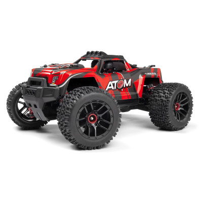 Maverick RC Atom AT1 1/18 4WD elektrische truck - Rood in de groep SPEELGOED, KINDER- & BABYPRODUCTEN / Op afstand bestuurbaar / Autobanen / Auto\'s bij TP E-commerce Nordic AB (D20509)
