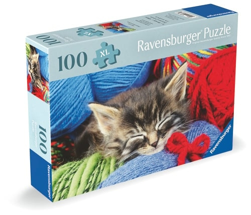 Ravensburger Wollen Kat - (12001363) in de groep SPORT, VRIJE TIJD & HOBBY / Hobby / Puzzel bij TP E-commerce Nordic AB (D20510)