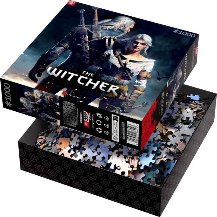 Good Loot Puzzel: De Witcher (Wiedźmin): Geralt en Ciri Puzzels - 1000 in de groep SPORT, VRIJE TIJD & HOBBY / Hobby / Puzzel bij TP E-commerce Nordic AB (D20513)