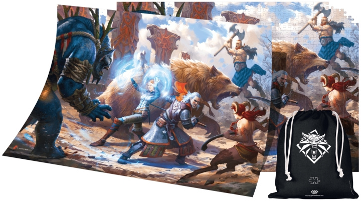 Good Loot De Witcher Puxxle Geralt & Triss in de groep SPEELGOED, KINDER- & BABYPRODUCTEN / Speelgoed / Kinderpuzzel bij TP E-commerce Nordic AB (D20518)