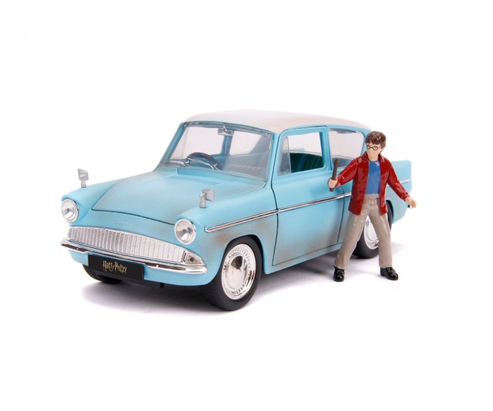 Jada Harry Potter - 1959 Ford Anglia 1:24 (253185002) in de groep SPORT, VRIJE TIJD & HOBBY / Hobby / Kunststof modellen / Auto\'s bij TP E-commerce Nordic AB (D20526)