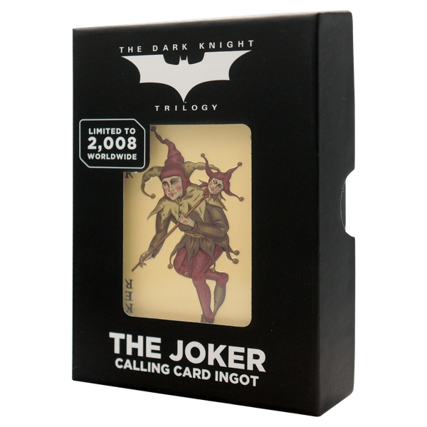 Fanatik Batman Limited Edition Joker Ingot in de groep SPORT, VRIJE TIJD & HOBBY / Leuke dingen / Verzamelobjecten bij TP E-commerce Nordic AB (D20540)