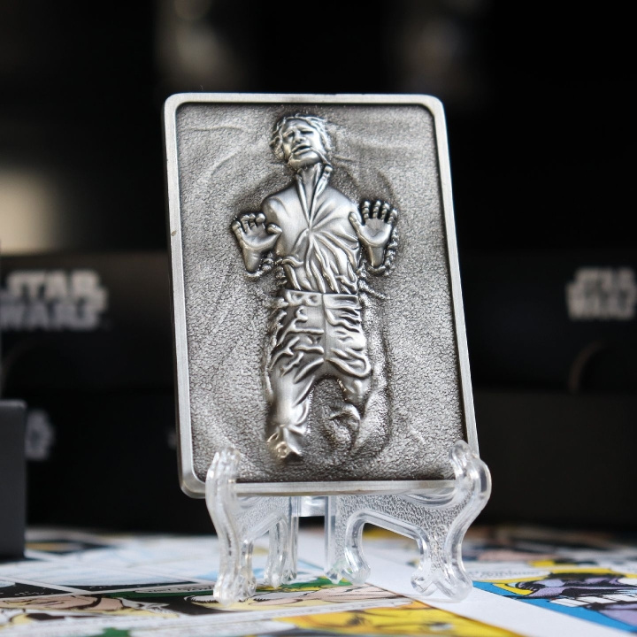 Fanatik Star Wars Limited Edition Han Solo in Carboniet Ingot in de groep SPORT, VRIJE TIJD & HOBBY / Leuke dingen / Verzamelobjecten bij TP E-commerce Nordic AB (D20541)