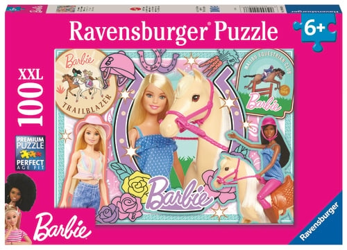 Ravensburger Barbie 100p (12004028) in de groep SPEELGOED, KINDER- & BABYPRODUCTEN / Speelgoed / Kinderpuzzel bij TP E-commerce Nordic AB (D20548)