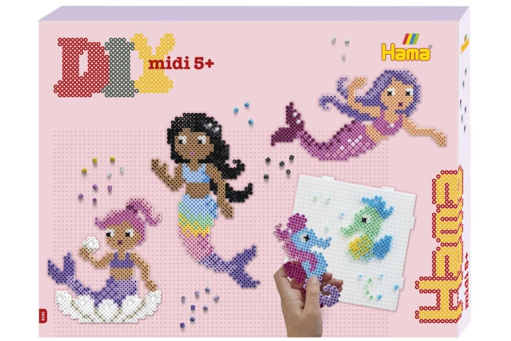 Hama Midi geschenkdoos zeemeerminnen (383161) in de groep SPEELGOED, KINDER- & BABYPRODUCTEN / Speelgoed / Ambachten bij TP E-commerce Nordic AB (D20550)