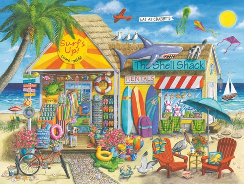 Ravensburger Surf\'s Up - 1500p (12001449) in de groep SPORT, VRIJE TIJD & HOBBY / Hobby / Puzzel bij TP E-commerce Nordic AB (D20555)