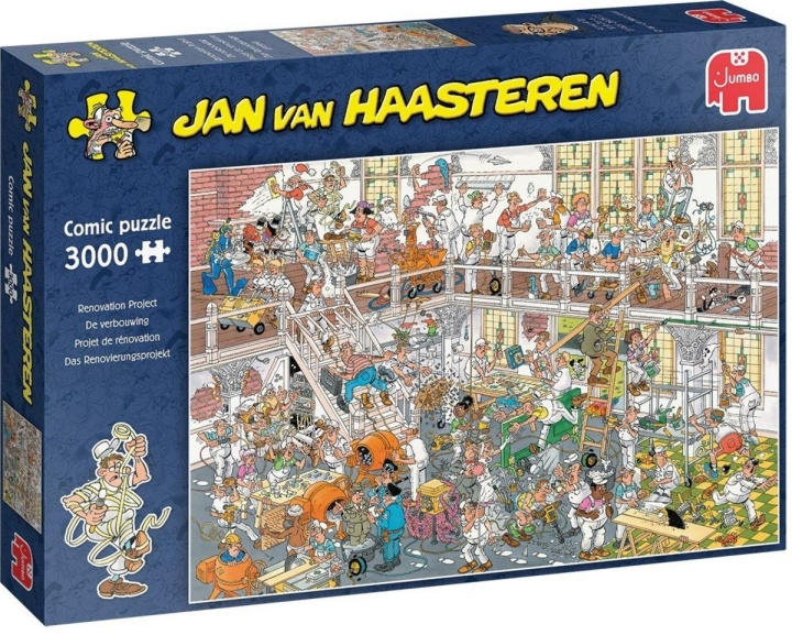 Jan van Haasteren Renovatie Project (3000 stukjes) (1110100524) in de groep SPORT, VRIJE TIJD & HOBBY / Hobby / Puzzel bij TP E-commerce Nordic AB (D20556)