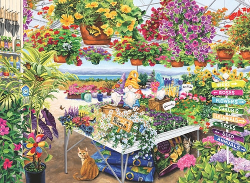 Ravensburger Glorieus tuincentrum - (12001447) in de groep SPORT, VRIJE TIJD & HOBBY / Hobby / Puzzel bij TP E-commerce Nordic AB (D20558)