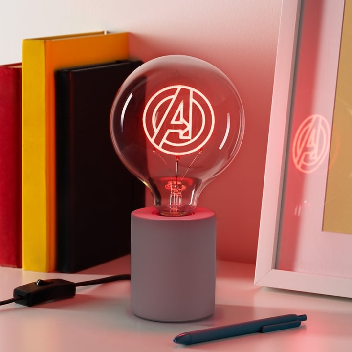 Paladone Marvel Avengers - Led Neon Lamp in de groep SPEELGOED, KINDER- & BABYPRODUCTEN / Kinderkamer / Babylampen / Tafellampen bij TP E-commerce Nordic AB (D20590)