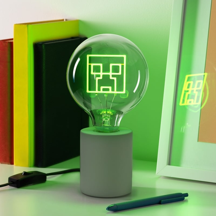 Paladone Minecraft Creeper - Led Neon Lamp in de groep SPEELGOED, KINDER- & BABYPRODUCTEN / Kinderkamer / Babylampen / Tafellampen bij TP E-commerce Nordic AB (D20593)