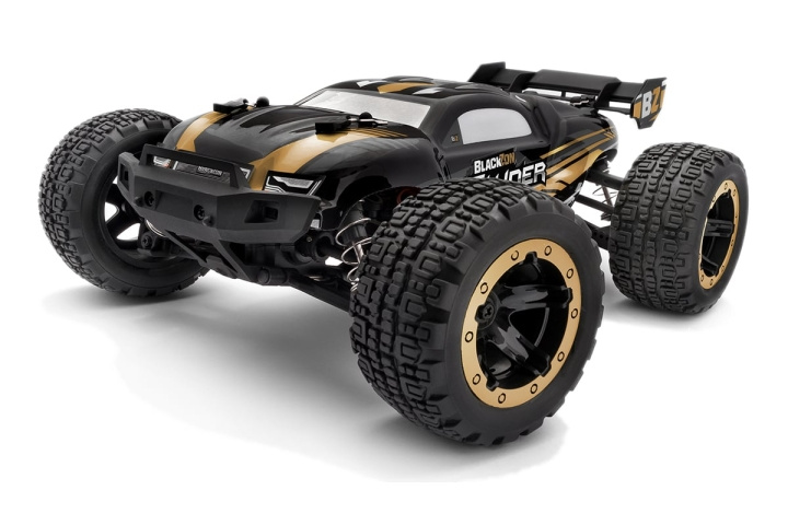 Blackzon Slyder ST Turbo 1/16 4WD 2S Brushless - Goud (540218) in de groep SPEELGOED, KINDER- & BABYPRODUCTEN / Op afstand bestuurbaar / Afstand bestuurbare auto\'s bij TP E-commerce Nordic AB (D20600)