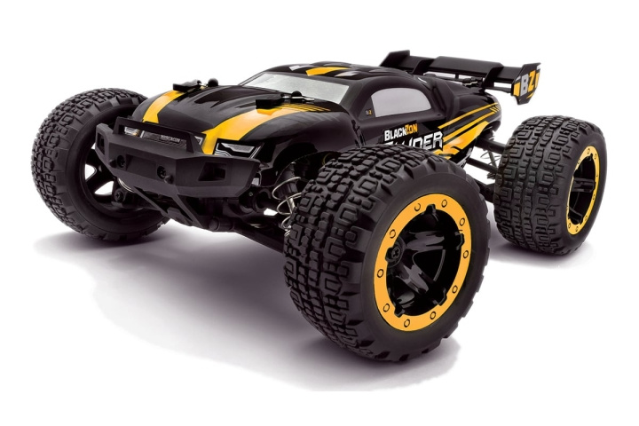 Blackzon Slyder ST Turbo 1/16 4WD 2S Brushless - Geel (540219) in de groep SPEELGOED, KINDER- & BABYPRODUCTEN / Op afstand bestuurbaar / Afstand bestuurbare auto\'s bij TP E-commerce Nordic AB (D20601)