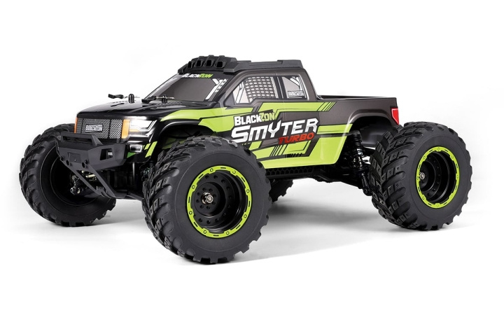 Blackzon Smyter MT Turbo 1/12 4WD 3S Brushless - Groen (540251) in de groep SPEELGOED, KINDER- & BABYPRODUCTEN / Op afstand bestuurbaar / Afstand bestuurbare auto\'s bij TP E-commerce Nordic AB (D20605)