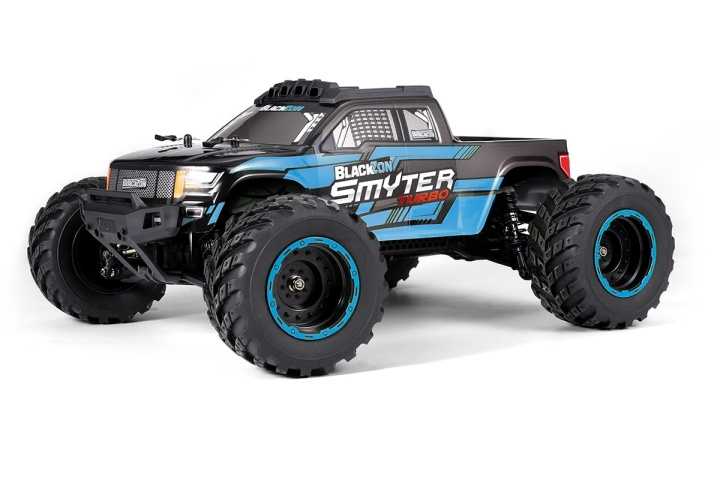 Blackzon Smyter MT Turbo 1/12 4WD 3S Brushless - Blauw (540252) in de groep SPEELGOED, KINDER- & BABYPRODUCTEN / Op afstand bestuurbaar / Afstand bestuurbare auto\'s bij TP E-commerce Nordic AB (D20606)