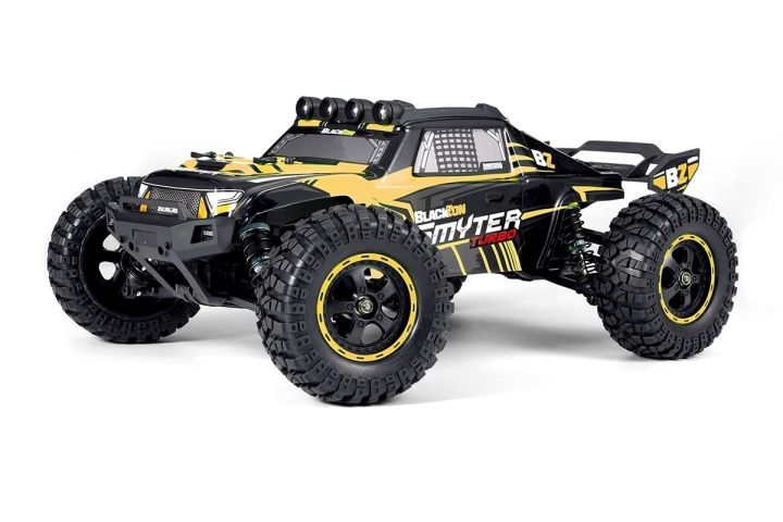 Blackzon Smyter DT Turbo 1/12 4WD 3S brushless - Geel (540255) in de groep SPEELGOED, KINDER- & BABYPRODUCTEN / Op afstand bestuurbaar / Afstand bestuurbare auto\'s bij TP E-commerce Nordic AB (D20609)