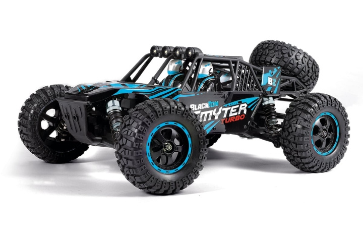 Blackzon Smyter DB Turbo 1/12 4WD 3S Brushless - Blauw (540256) in de groep SPEELGOED, KINDER- & BABYPRODUCTEN / Op afstand bestuurbaar / Afstand bestuurbare auto\'s bij TP E-commerce Nordic AB (D20610)