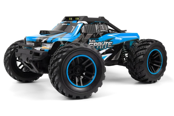 Blackzon Spryte MT 1/20 4WD elektrische monstertruck - blauw (540301) in de groep SPEELGOED, KINDER- & BABYPRODUCTEN / Op afstand bestuurbaar / Afstand bestuurbare auto\'s bij TP E-commerce Nordic AB (D20613)