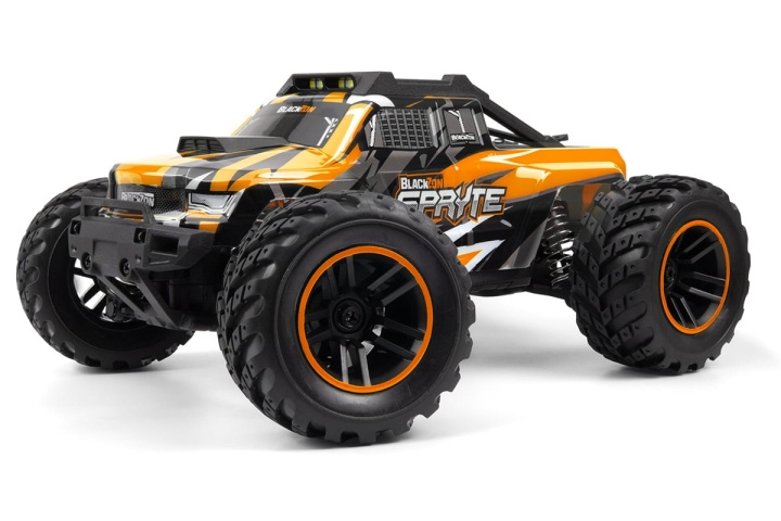 Blackzon Spryte MT 1/20 4WD elektrische monstertruck - oranje (540303) in de groep SPEELGOED, KINDER- & BABYPRODUCTEN / Op afstand bestuurbaar / Afstand bestuurbare auto\'s bij TP E-commerce Nordic AB (D20615)
