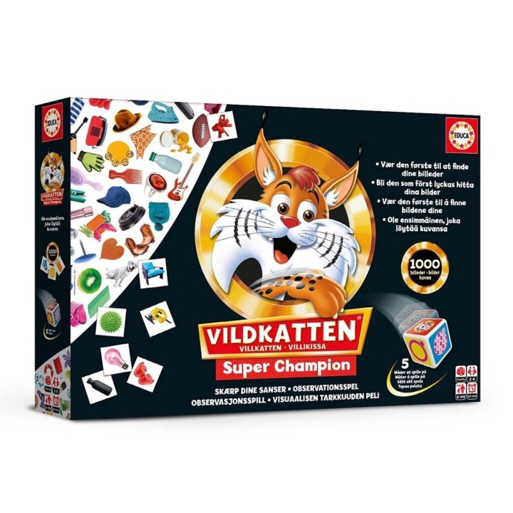 Educa Vildkatten Super Kampioen 1000 (Noords) (78-19540) in de groep SPORT, VRIJE TIJD & HOBBY / Hobby / Puzzel bij TP E-commerce Nordic AB (D20634)