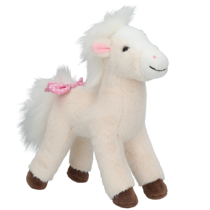 Miss Melody Pluche Paard Crème Wit 18 cm - (0413481) in de groep SPEELGOED, KINDER- & BABYPRODUCTEN / Babyspeelgoed / Knuffels bij TP E-commerce Nordic AB (D20636)