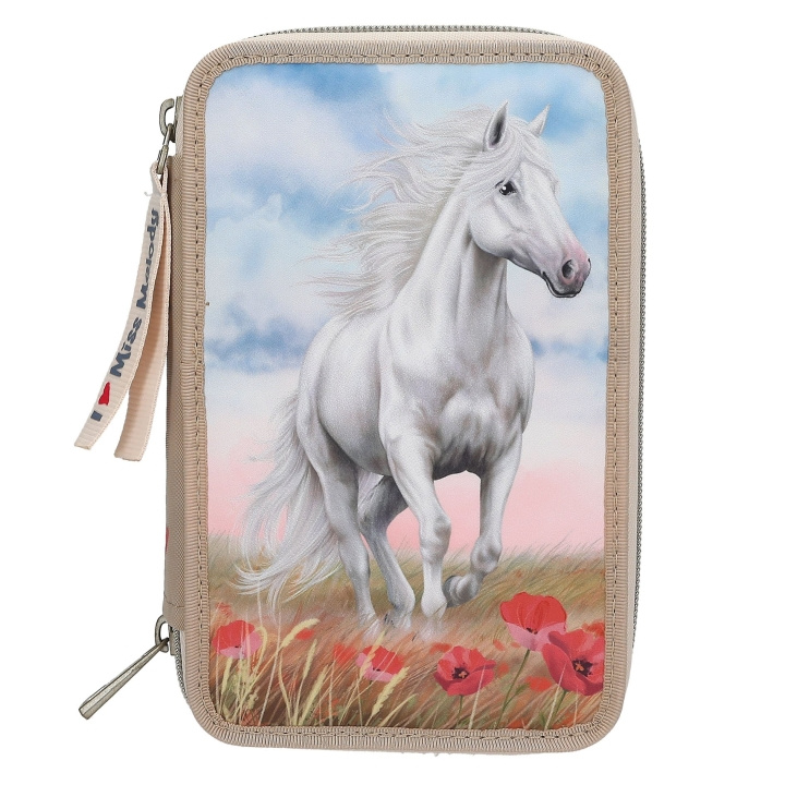 Miss Melody Drievoudig etui - Poppy Sand - Beige in de groep SPEELGOED, KINDER- & BABYPRODUCTEN / Speelgoed / Etui bij TP E-commerce Nordic AB (D20651)