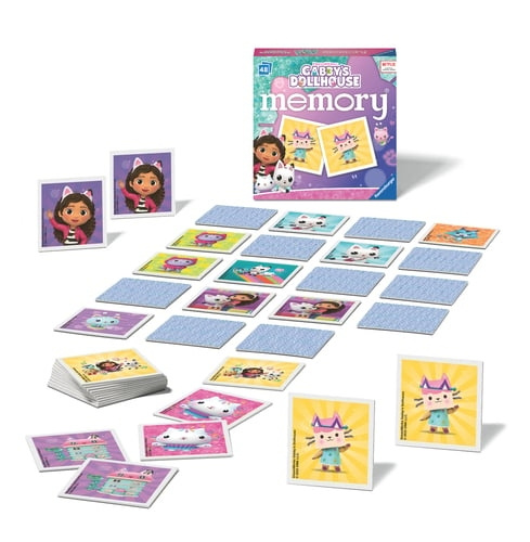 Ravensburger Gabby\'s Dollhouse Mini memory - 48 kaarten (10620956) in de groep SPEELGOED, KINDER- & BABYPRODUCTEN / Spelletje / Kaartspel bij TP E-commerce Nordic AB (D20660)