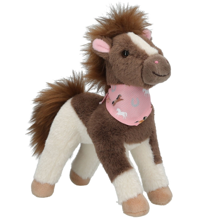 Miss Melody Pluche paard bruin wit 18 cm - (0413480) in de groep SPEELGOED, KINDER- & BABYPRODUCTEN / Babyspeelgoed / Knuffels bij TP E-commerce Nordic AB (D20661)