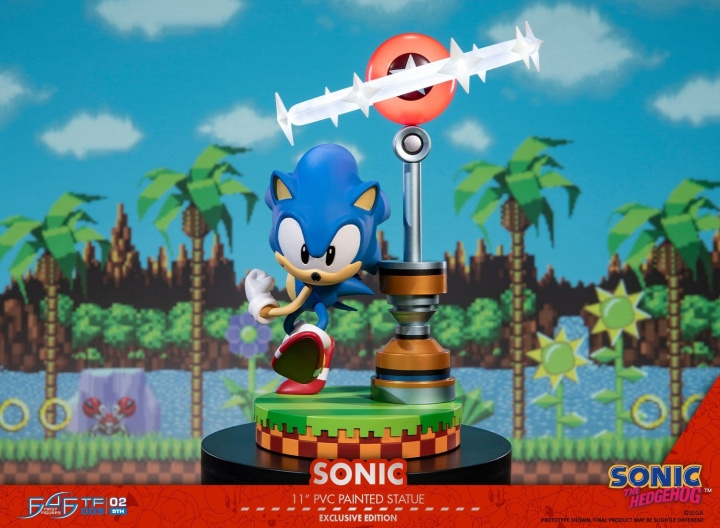 First4Figures Sonic The Hedgehog (Sonic)(Verzamelaars) PVC /Figuren in de groep SPORT, VRIJE TIJD & HOBBY / Leuke dingen / Verzamelobjecten bij TP E-commerce Nordic AB (D20662)