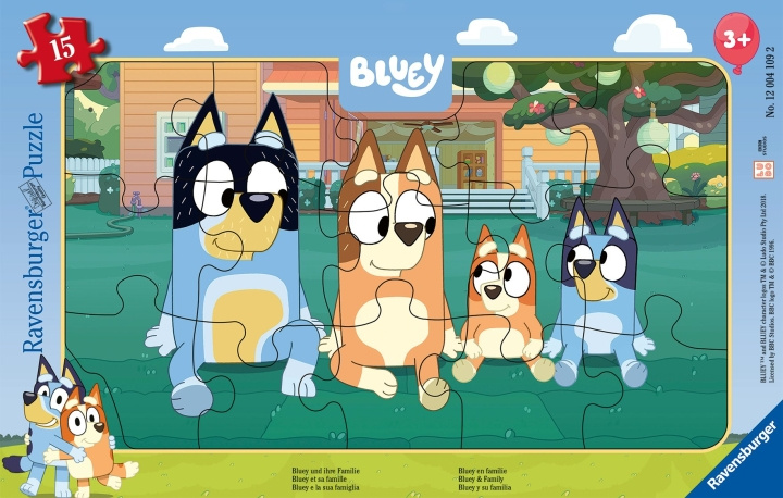 Ravensburger Bluey en haar familie (12004109) in de groep SPEELGOED, KINDER- & BABYPRODUCTEN / Speelgoed / Kinderpuzzel bij TP E-commerce Nordic AB (D20665)