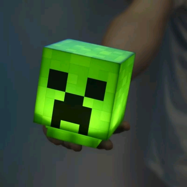 Paladone Minecraft Kruiper Licht BDP (PP6595MCF) in de groep SPEELGOED, KINDER- & BABYPRODUCTEN / Kinderkamer / Babylampen / Tafellampen bij TP E-commerce Nordic AB (D20670)