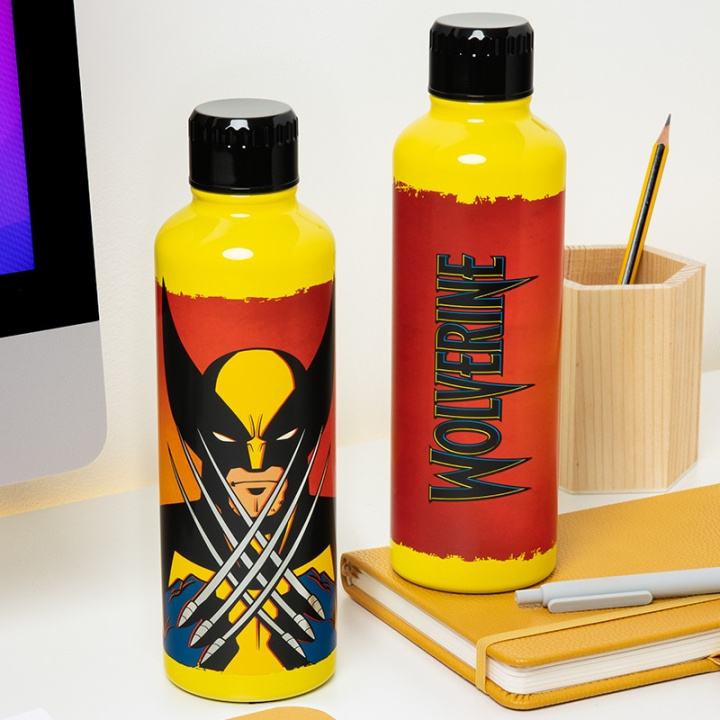 Paladone Wolverine Metalen Waterfles in de groep SPORT, VRIJE TIJD & HOBBY / Leuke dingen / Bekers bij TP E-commerce Nordic AB (D20674)
