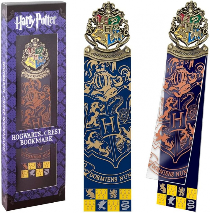 Noble Collection Harry Potter - Hogwarts Crest Boekenlegger in de groep SPORT, VRIJE TIJD & HOBBY / Leuke dingen / Verzamelobjecten bij TP E-commerce Nordic AB (D20722)