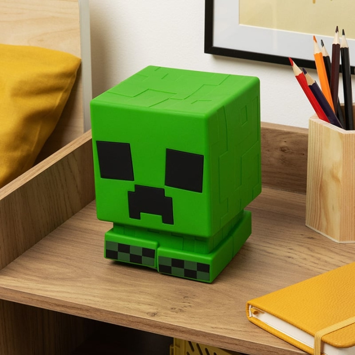 Paladone Minecraft Creeper SquishyGlo Siliconen Licht Oplaadbaar in de groep SPEELGOED, KINDER- & BABYPRODUCTEN / Kinderkamer / Babylampen / Tafellampen bij TP E-commerce Nordic AB (D20759)