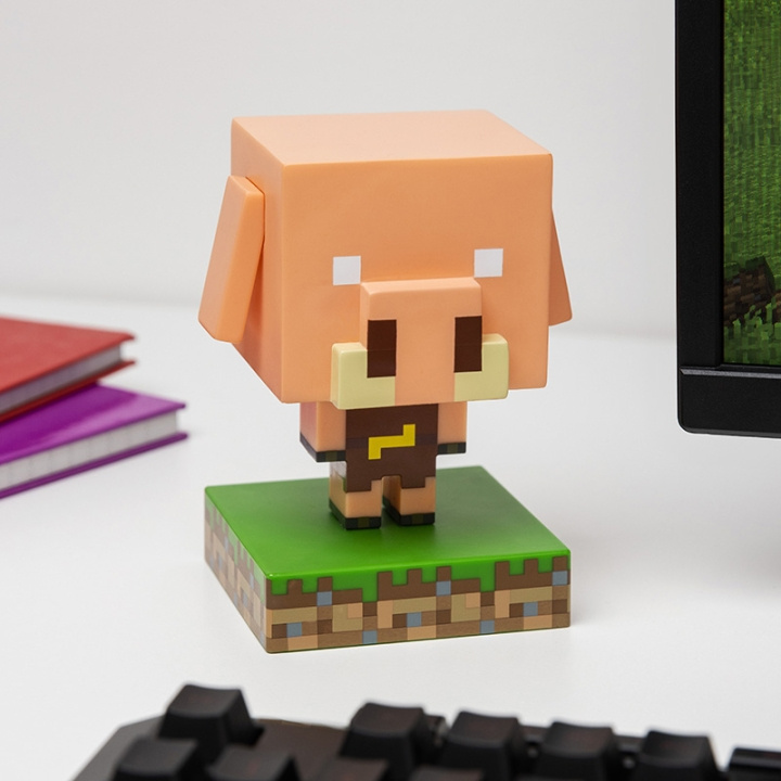 Paladone Minecraft Piglin Icoon Licht in de groep SPEELGOED, KINDER- & BABYPRODUCTEN / Kinderkamer / Babylampen / Tafellampen bij TP E-commerce Nordic AB (D20761)