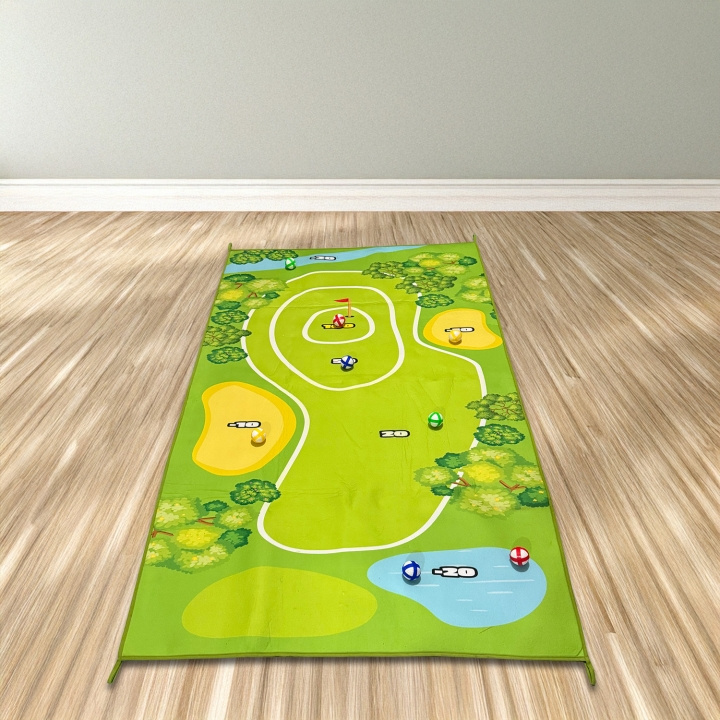 Mad Monkey Golf Tapijtspel - 150 cm x 100 cm in de groep SPEELGOED, KINDER- & BABYPRODUCTEN / Buitenspeelgoed / Sport & Spel bij TP E-commerce Nordic AB (D20778)