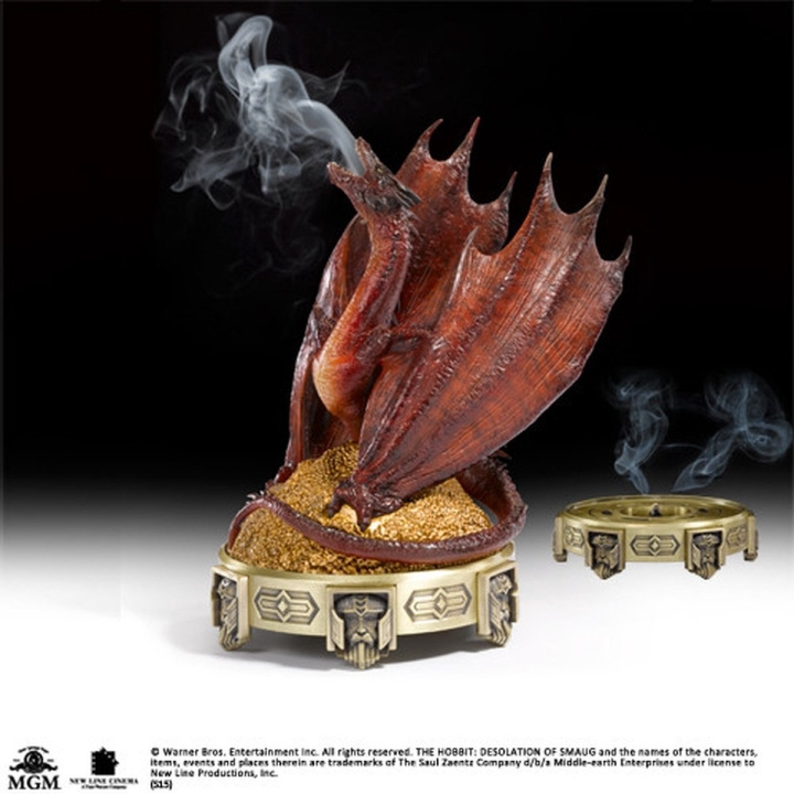 Noble Collection Smaug wierookbrander in de groep SPORT, VRIJE TIJD & HOBBY / Leuke dingen / Verzamelobjecten bij TP E-commerce Nordic AB (D20808)