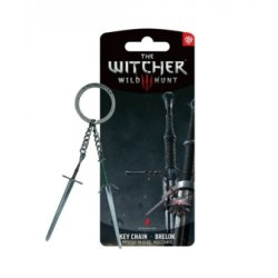 Good Loot The Witcher 3 Geralt Twee Zwaarden Sleutelhanger in de groep SPORT, VRIJE TIJD & HOBBY / Leuke dingen / Verzamelobjecten bij TP E-commerce Nordic AB (D20815)