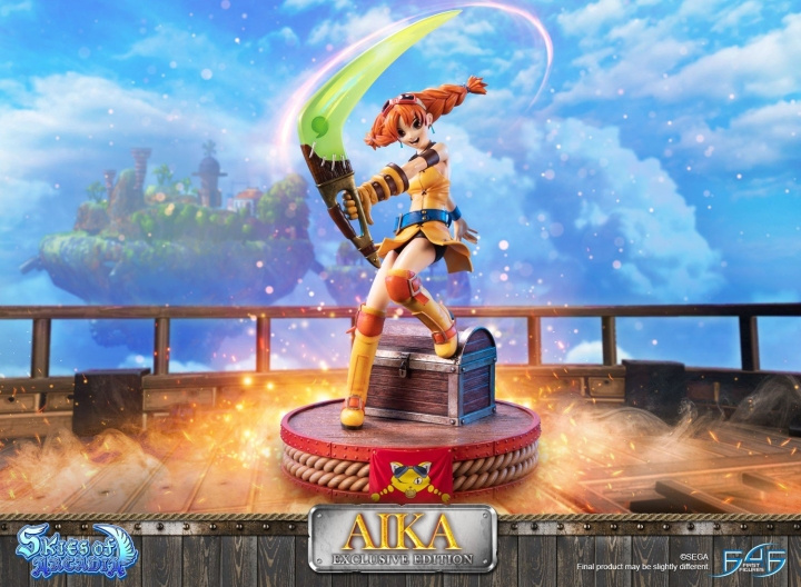 First4Figures Skies Of Arcadia (Aika) RESIN beeldje in de groep SPORT, VRIJE TIJD & HOBBY / Leuke dingen / Verzamelobjecten bij TP E-commerce Nordic AB (D20825)