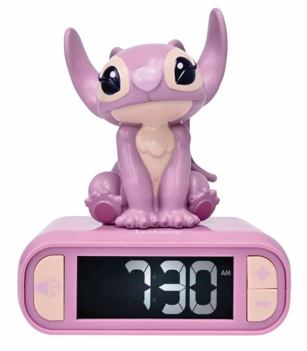 Lexibook Disney Stitch - engel wekker met geluiden (RL800D1) in de groep HUISHOUDEN & TUIN / Horloges & Tellers / Wekkers bij TP E-commerce Nordic AB (D20837)