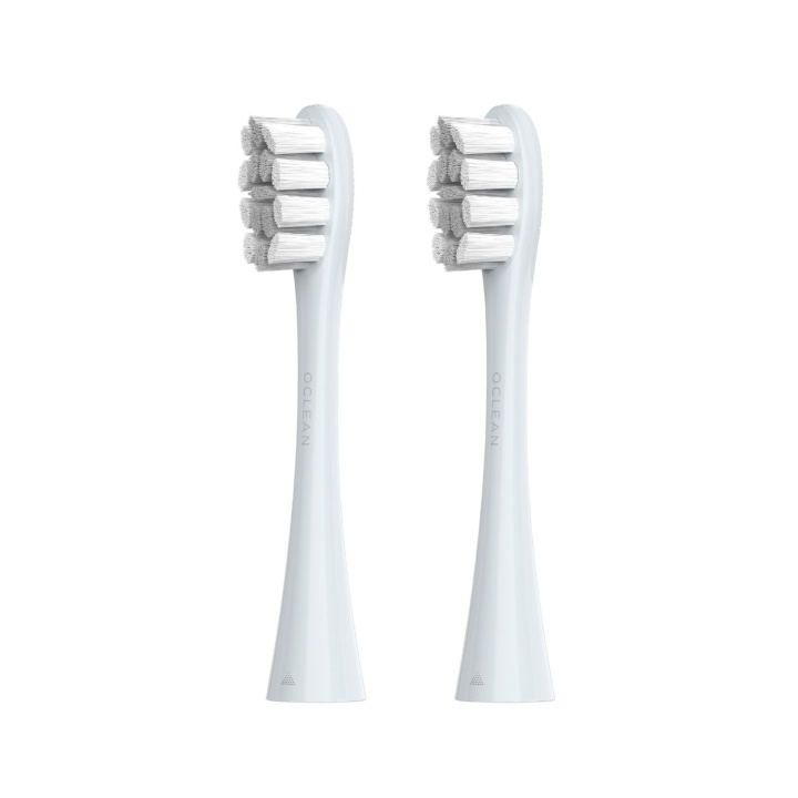 Oclean Borsthuvud Professional Clean 2-Pack Silver in de groep BEAUTY & HEALTH / Mondverzorging / Elektrische tandenborstelaccessoires bij TP E-commerce Nordic AB (D20880)