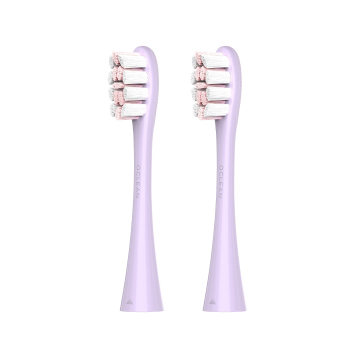 Oclean Borsthuvud Professional Clean 2-Pack Lila in de groep BEAUTY & HEALTH / Mondverzorging / Elektrische tandenborstelaccessoires bij TP E-commerce Nordic AB (D20881)