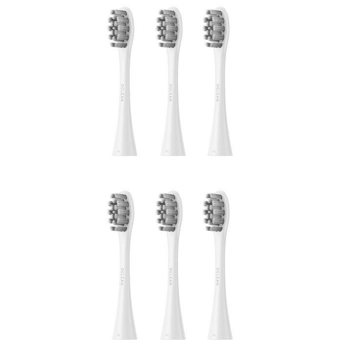 Oclean Borsthuvud Gum Care 6-Pack Vit in de groep BEAUTY & HEALTH / Mondverzorging / Elektrische tandenborstelaccessoires bij TP E-commerce Nordic AB (D20883)