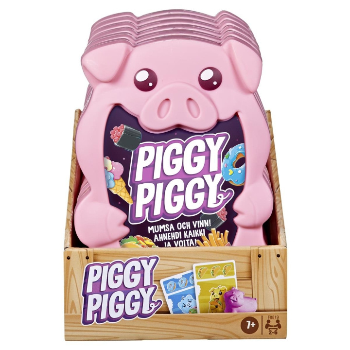 Hasbro Kortspel Piggy Piggy (SE/FI) in de groep SPEELGOED, KINDER- & BABYPRODUCTEN / Spelletje / Kaartspel bij TP E-commerce Nordic AB (D20910)