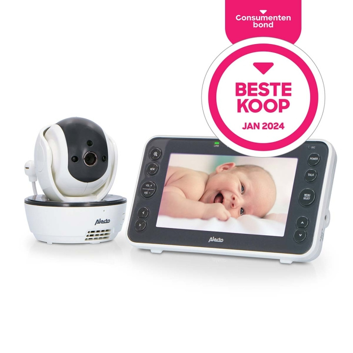 Alecto Video-babyfoon met 5