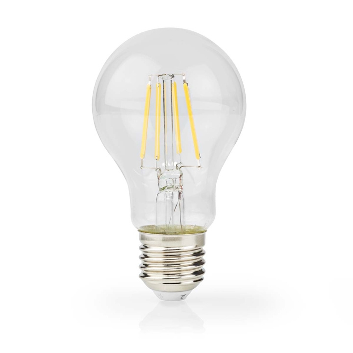 Nedis LED-Filamentlamp E27 | A60 | 3.8 W | 806 lm | 2700 K | Warm Wit | Retrostijl | 1 Stuks in de groep HOME ELECTRONICS / Verlichting / LED-lampen bij TP E-commerce Nordic AB (D20942)
