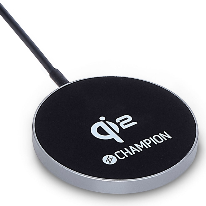 Champion Trådlös laddare QI2 15W in de groep SMARTPHONE & TABLETS / Opladers & Kabels / Draadloze Qi-oplader bij TP E-commerce Nordic AB (D20975)