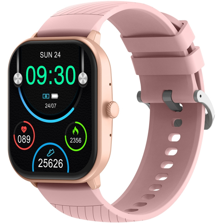 Denver SmartWatch SWC-187RO Rosa in de groep SPORT, VRIJE TIJD & HOBBY / Smartwatch & Activiteitsmeters / Activiteitsarmbanden bij TP E-commerce Nordic AB (D20977)