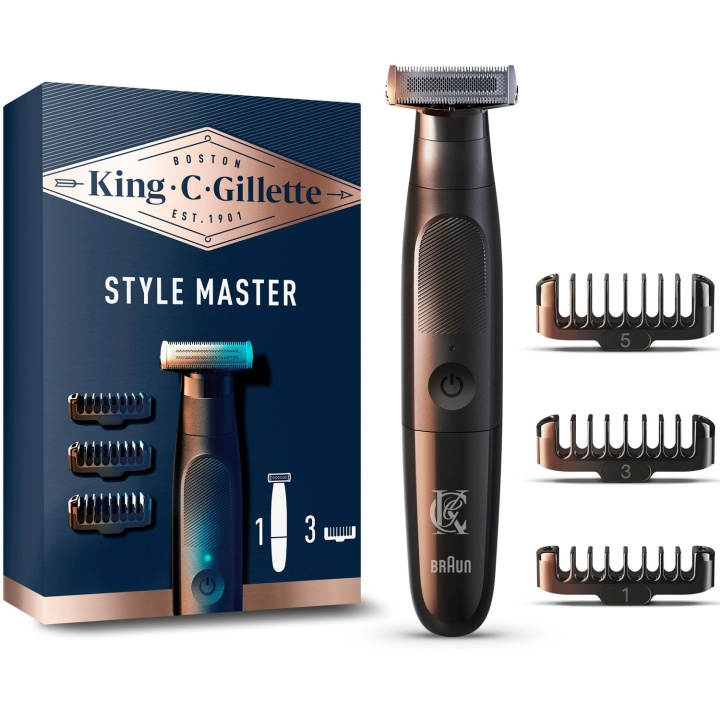King C. Gillette Skäggtrimmer Style Master XT3000 in de groep BEAUTY & HEALTH / Haar & Styling / Scheren & Trimmen / Baardtrimmer & Accessoires bij TP E-commerce Nordic AB (D20987)