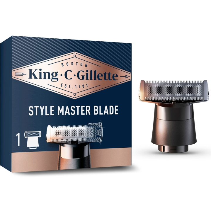 King C. Gillette Rakblad Styler Master XT10 Black in de groep BEAUTY & HEALTH / Haar & Styling / Scheren & Trimmen / Scheermessen & Accessoires bij TP E-commerce Nordic AB (D20992)