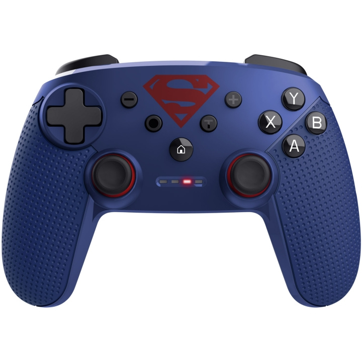 Trust GXT 542SM Muta Trådlös handkontroll Superman in de groep HOME ELECTRONICS / Spelconsoles en accessoires / Nintendo Switch / Accessoires bij TP E-commerce Nordic AB (D21043)